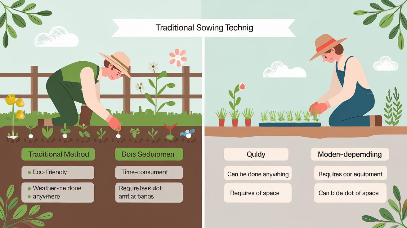 découvrez les différentes techniques de semis pour votre potager et optimisez la croissance de vos légumes. apprenez à choisir la méthode qui convient le mieux à vos cultures, qu'il s'agisse de semis direct, de semis sous abri ou de semis en pleine terre.